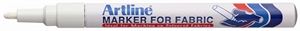 Artline Tekstilmarker EKC-1 hvit